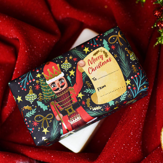 【限定】【THE ENGLISH SOAP COMPANY】クリスマスコレクション ソープ ＜ナッツクラッカー＞