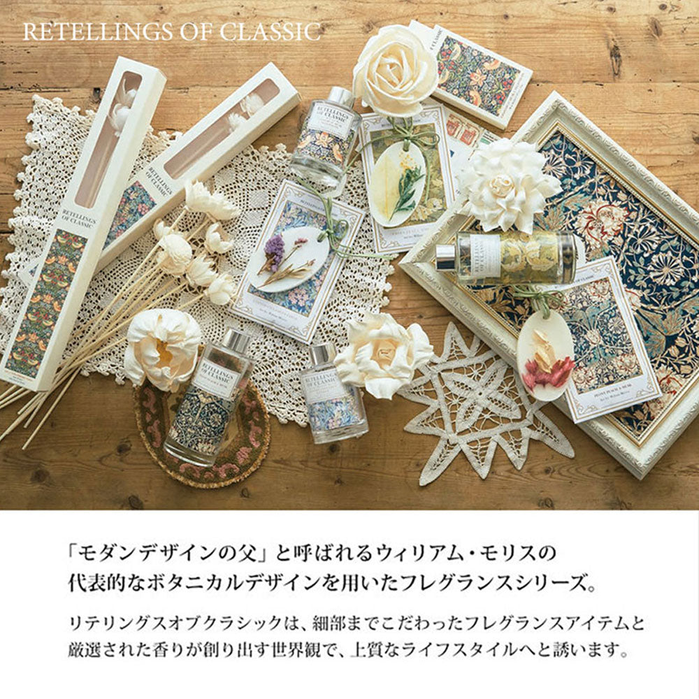 【RETELLINGS OF CLASSIC】ディフューザーリキッドボトル  ＜グリーンリーフ・ホワイトティの香り＞