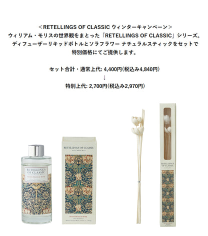 ＜特別キャンペーン＞ RETELLINGS OF CLASSIC Art by William Morris：HONEYSUCKLE