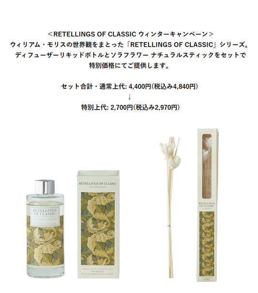 ＜特別キャンペーン＞ RETELLINGS OF CLASSIC Art by William Morris：ACANTHUS
