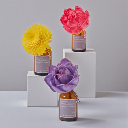 【SOLA Palette ソラパレット】ソラフラワーディフューザー パープルリネン