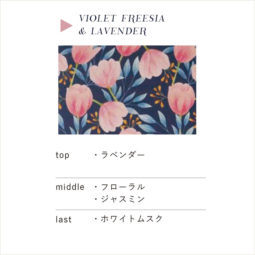 【半額以下】【BLOOM BLOOM】ワックスサシェ ＜バイオレットフリージア・ラベンダー＞