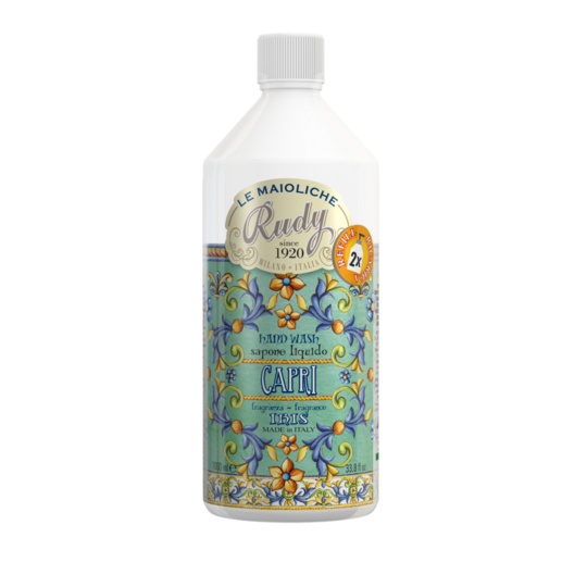 Rudy ルディ Le Maioliche ル・マヨルカ Hand Wash Refill ハンドウォッシュリフィル Iris of Capri アイリスオブカプリ【リキッドソープ】【詰め替え用】