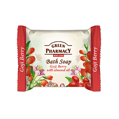 Elfa Pharm エルファファーム Green Pharmacy グリーンファーマシー Bath Soap バスソープ Goji Berry with Almond Oil  ゴジベリー&アーモンドオイル