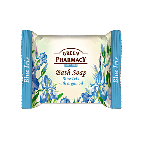 Elfa Pharm エルファファーム Green Pharmacy グリーンファーマシー Bath Soap バスソープ Blue Iris with Argan Oil ブルーアイリス&アルガンオイル