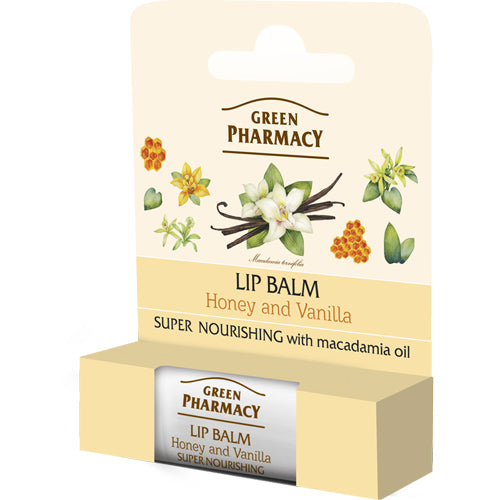 Elfa Pharm エルファファーム Green Pharmacy グリーンファーマシー Lip Balm リップバーム Honey & Vanilla ハニー&バニラ