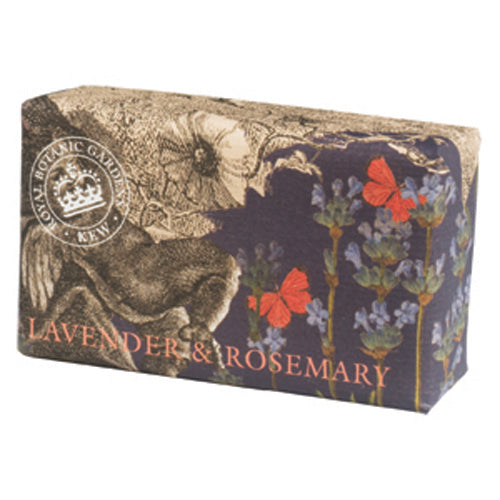 English Soap Company イングリッシュソープカンパニー  KEW GARDEN キュー・ガーデン Luxury Shea Soaps シアソープ Lavender & Rosemary ラベンダー&ローズマリー