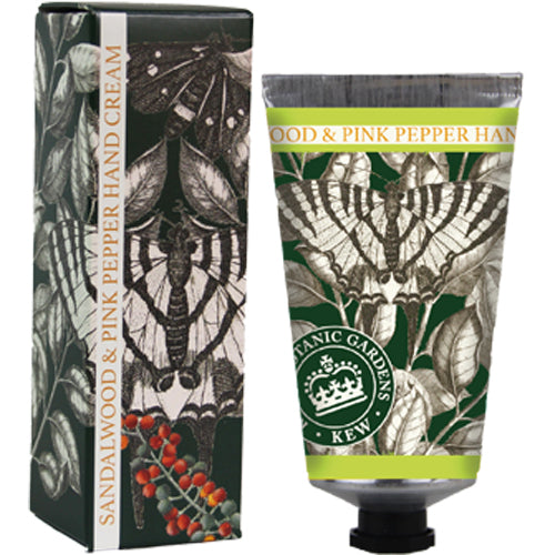 THE ENGLISH SOAP COMPANY ザ イングリッシュソープカンパニー KEW GARDEN キュー・ガーデン  Luxury Hand Cream ラグジュアリーハンドクリーム Sandalwood & Pink Pepper サンダルウッド&ピンクペッパー