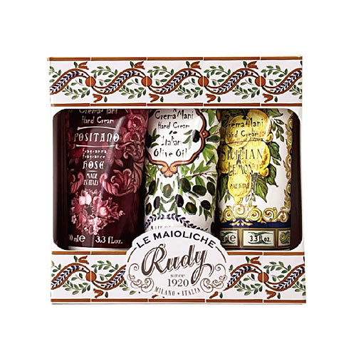 Rudy ルディ Le Maioliche ル・マヨルカ Hand Cream Gift Set ハンドクリーム ギフトセット Fiore フィオーレ